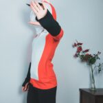 Damska Bluza z uszkami lis