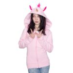 Różowa bluza jednorożec handmade