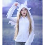 Bluza damska biała furia