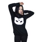 Goth bluza damska z kotem